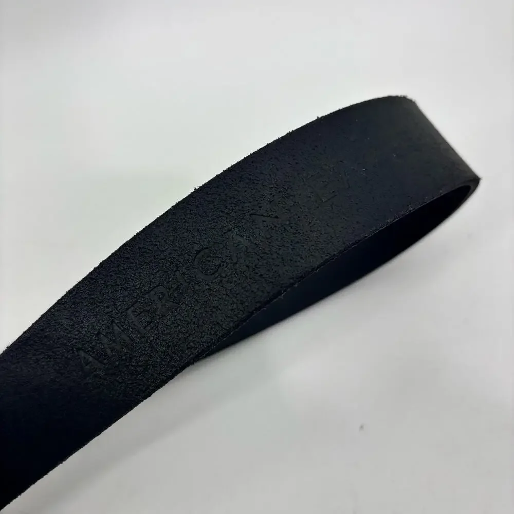 American Eagle Men's Size 30 Black Genuine Leather Casual Belt